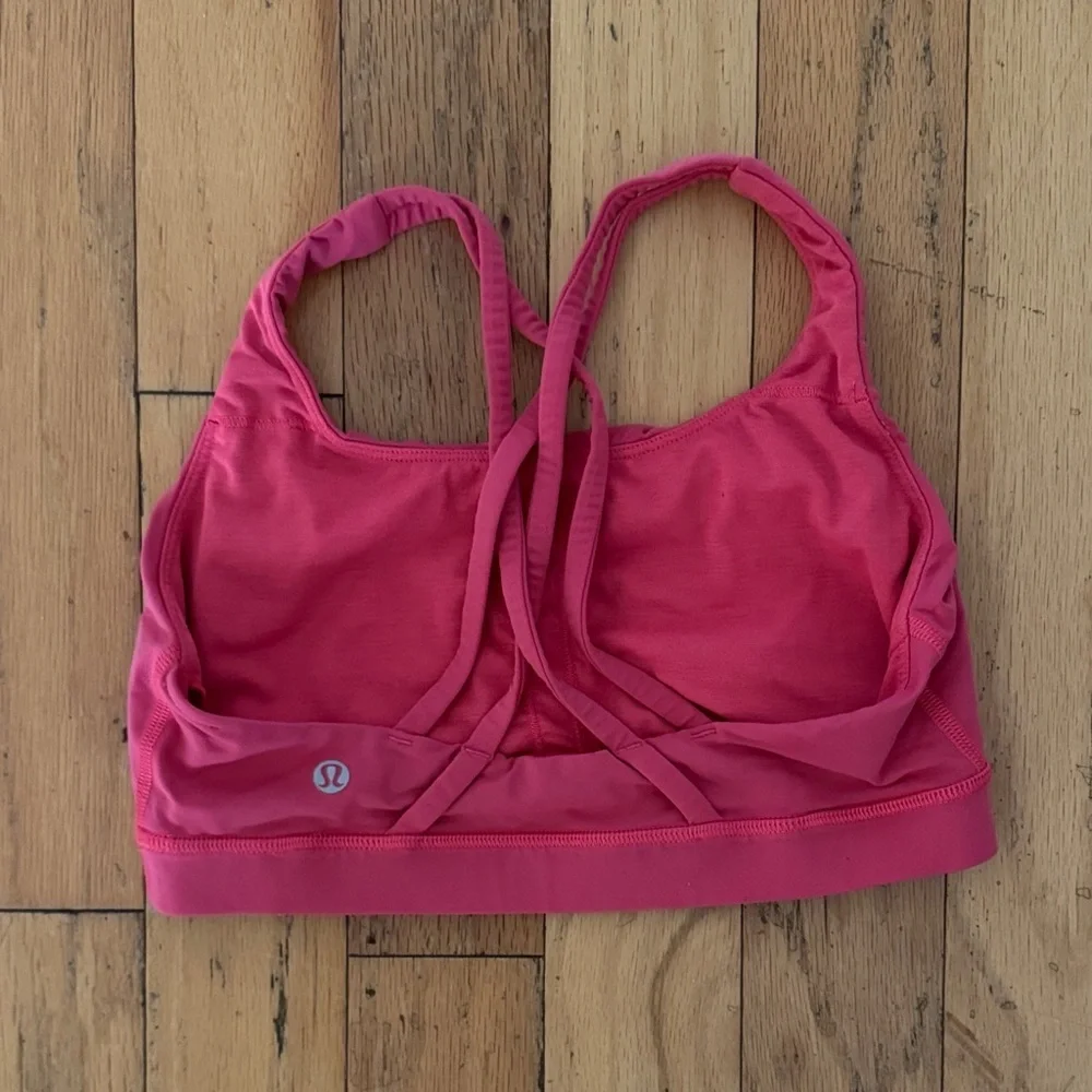 Lululemon Athletica | Vibrant Coral Sports Bra | size 6